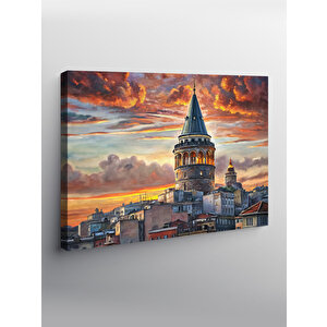 Kanvas Tablo Galata Kulesi