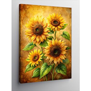 Kanvas Tablo Ayçiçekleri 70x100 cm