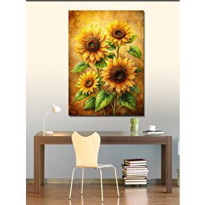 Kanvas Tablo Ayçiçekleri 70x100 cm