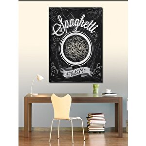 Kanvas Tablo Makarna Temalı 70x100 cm