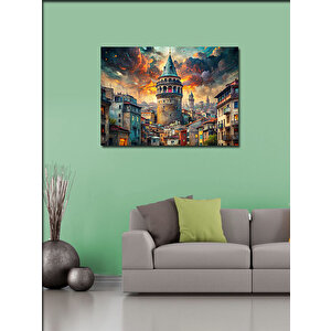 Kanvas Tablo Galata Kulesi 70x100 cm