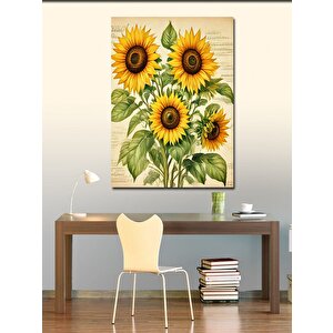 Kanvas Tablo Ayçiçekleri 100x140 cm