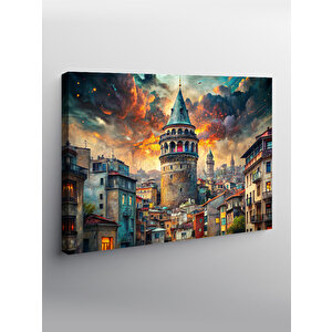 Kanvas Tablo Galata Kulesi