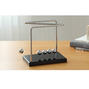 Dekoratif Ze Denge Topu, Gümüş, 15x17 Gümüş