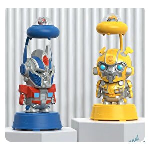 Otobot Opti̇mus Pri̇me Masa Lambası, Mavi̇, 30x10 Mavi