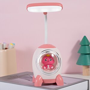 Füze Masa Lambası, Pembe, 24x8 Pembe