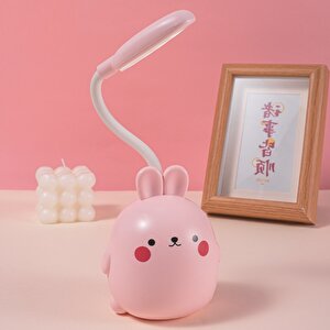 Tavşancık  Masa Lambası, Pembe, 25x8 Pembe