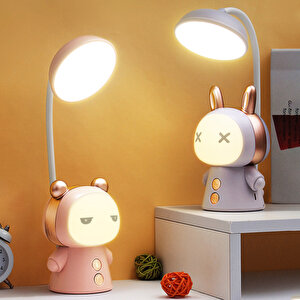 Sevi̇mli̇ Bebek Led Masa Lambası, Pembe, 22x9 Pembe