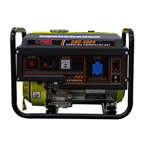 Genpower Gbg 4000 Model 4 Kva Benzinli ,i̇pli, Tekerleksiz Monofaze ( 220 Volt) Portatif Jeneratör