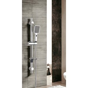 Eca Royal Banyo Bataryası + T-may Sümbül Oval Borulu Hareketli Sürgülü Duş Seti Üst Takımı