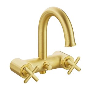 Vitra Origin Classic Banyo Bataryası Fırçalı Altın A4289325 Gümüş