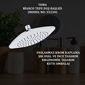 Bianco Tepe Duş Başlıkları (model No: 55230)