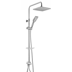 Eca Tiera Teleskobik Kolonlu Banyo Tepe Duş Sistemi Kare Takım 102158042