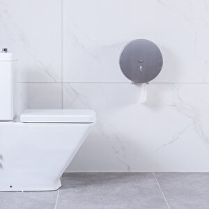 Vellora Premium Mini Jumbo Tuvalet Kağıdı Di̇spenseri̇ Ø 22 , Aisi 304 Krom