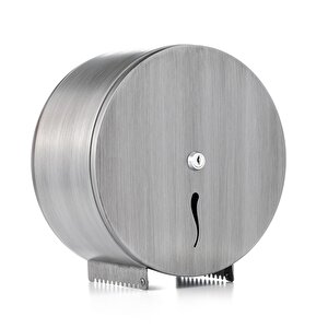 Premium Mini Jumbo Tuvalet Kağıdı Di̇spenseri̇ Ø 22 , Aisi 304 Krom Antik Krom Antik