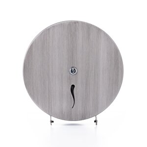 Premium Mini Jumbo Tuvalet Kağıdı Di̇spenseri̇ Ø 22 , Aisi 304 Krom Antik Krom Antik