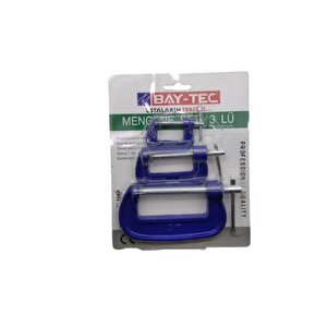 Bay-tec Mk4255 Mini Sıkıştırma Mengene Seti Takımı 3lü G Tipli