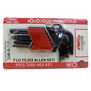 9lu Torx Alyan Seti Mıknatıslı 120mm Zmk1020
