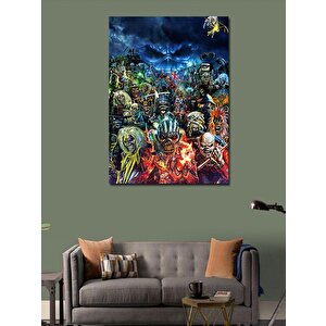 Kanvas Tablo İron Maiden 70x100 cm