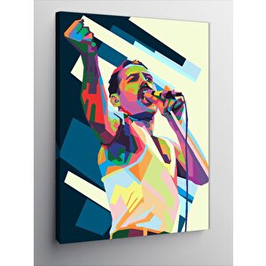 Kanvas Tablo Freddie Mercury Queen 70x100 cm
