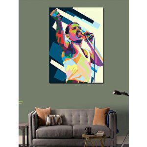 Kanvas Tablo Freddie Mercury Queen 70x100 cm