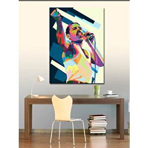 Kanvas Tablo Freddie Mercury Queen 70x100 cm