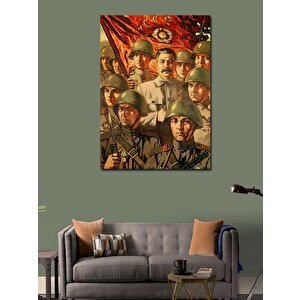 Kanvas Tablo Joseph Stalin 100x140 cm