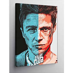 Kanvas Tablo Fight Club  Tyler Durden 100x140 cm