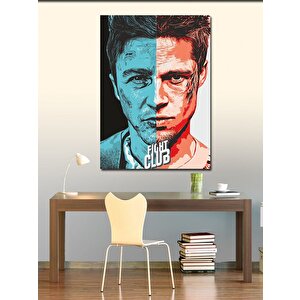 Kanvas Tablo Fight Club  Tyler Durden 100x140 cm