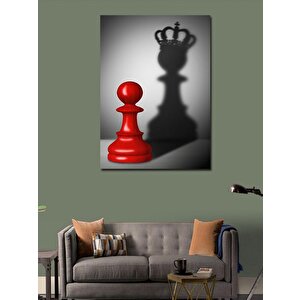 Kanvas Tablo Piyon Ve Vezir 100x140 cm