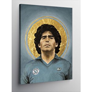 Kanvas Tablo Maradona 100x140 cm