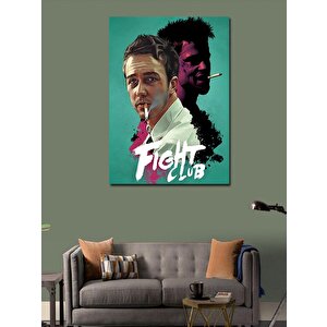Kanvas Tablo Fight Club Tyler Durden 70x100 cm