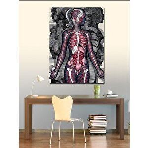 Kanvas Tablo Saydam İnsan 100x140 cm