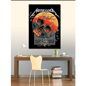 Kanvas Tablo Metallica 70x100 cm