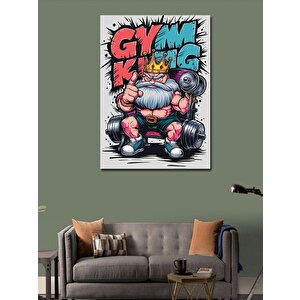 Kanvas Tablo Gym Kralı
