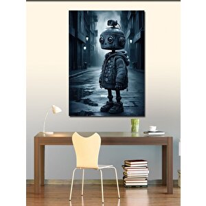 Kanvas Tablo Sevimli Robot