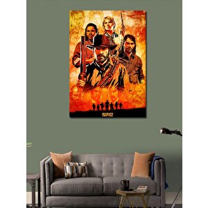 Kanvas Tablo Red Dead Redemption 2 100x140 cm
