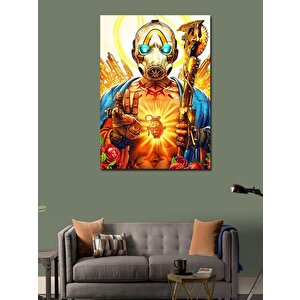 Kanvas Tablo Borderlands 100x140 cm