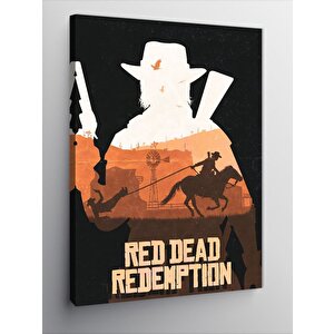 Kanvas Tablo Red Dead Redemption 70x100 cm