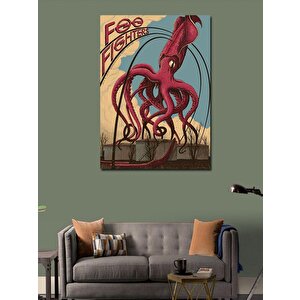 Kanvas Tablo Foo Fighters 100x140 cm