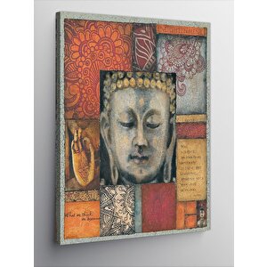 Kanvas Tablo Budist Temalı 100x140 cm