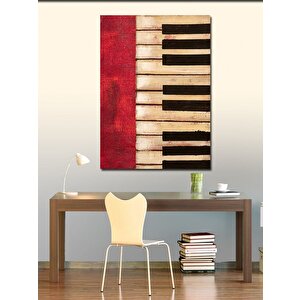 Kanvas Tablo Piyano 70x100 cm