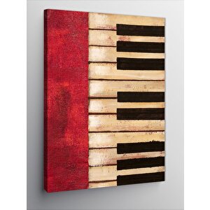 Kanvas Tablo Piyano