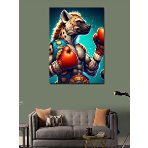 Kanvas Tablo Boksör Sırtlan 70x100 cm