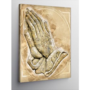 Kanvas Tablo Dua Eden İnsan Pray 100x140 cm