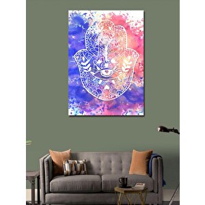 Kanvas Tablo Hamsa Fatmanın Eli 70x100 cm
