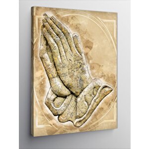 Kanvas Tablo Dua Eden İnsan Pray