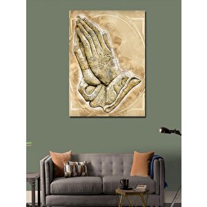 Kanvas Tablo Dua Eden İnsan Pray