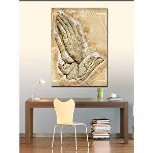 Kanvas Tablo Dua Eden İnsan Pray