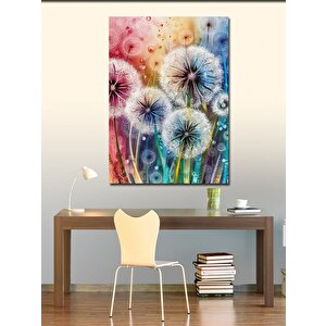 Kanvas Tablo Şeytan Tüyü 70x100 cm